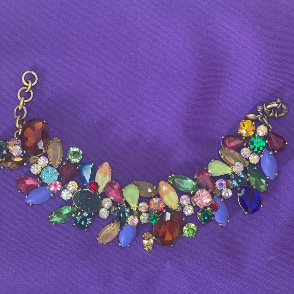 J.Crew jeweled bracelet